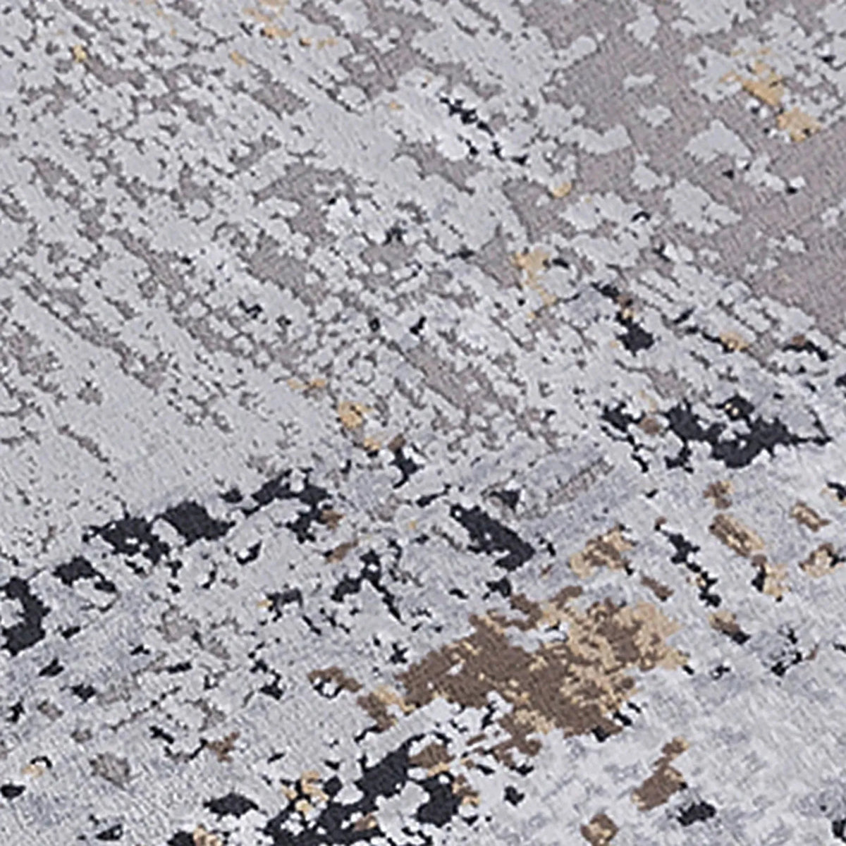 Hamilton HAM-5 Grey/Gold Rug