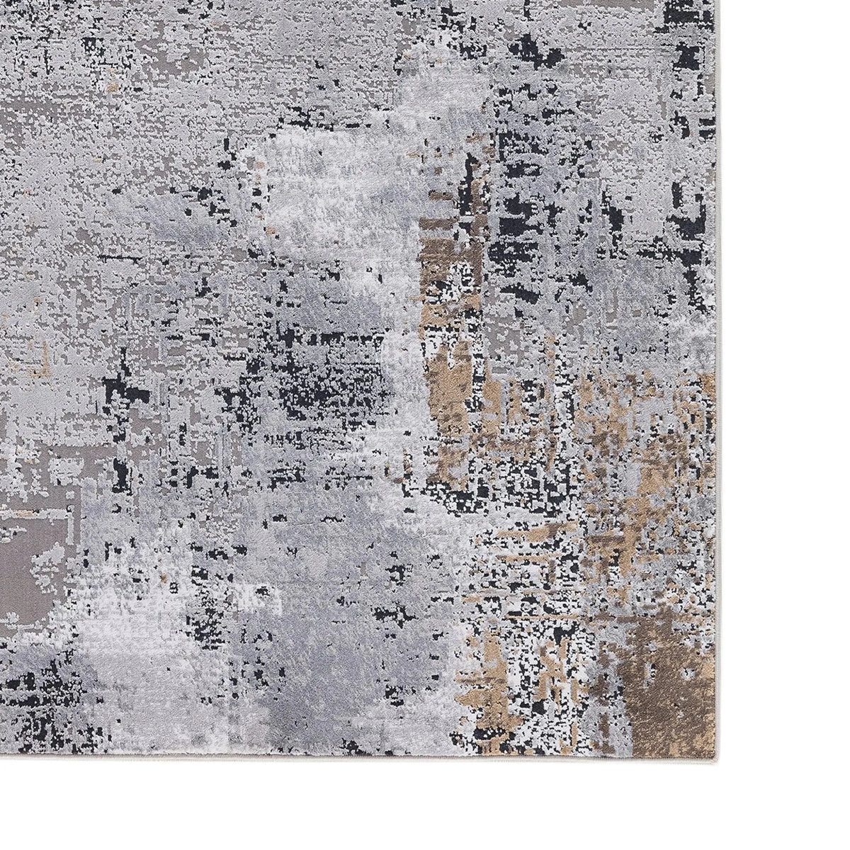 Hamilton HAM-5 Grey/Gold Rug