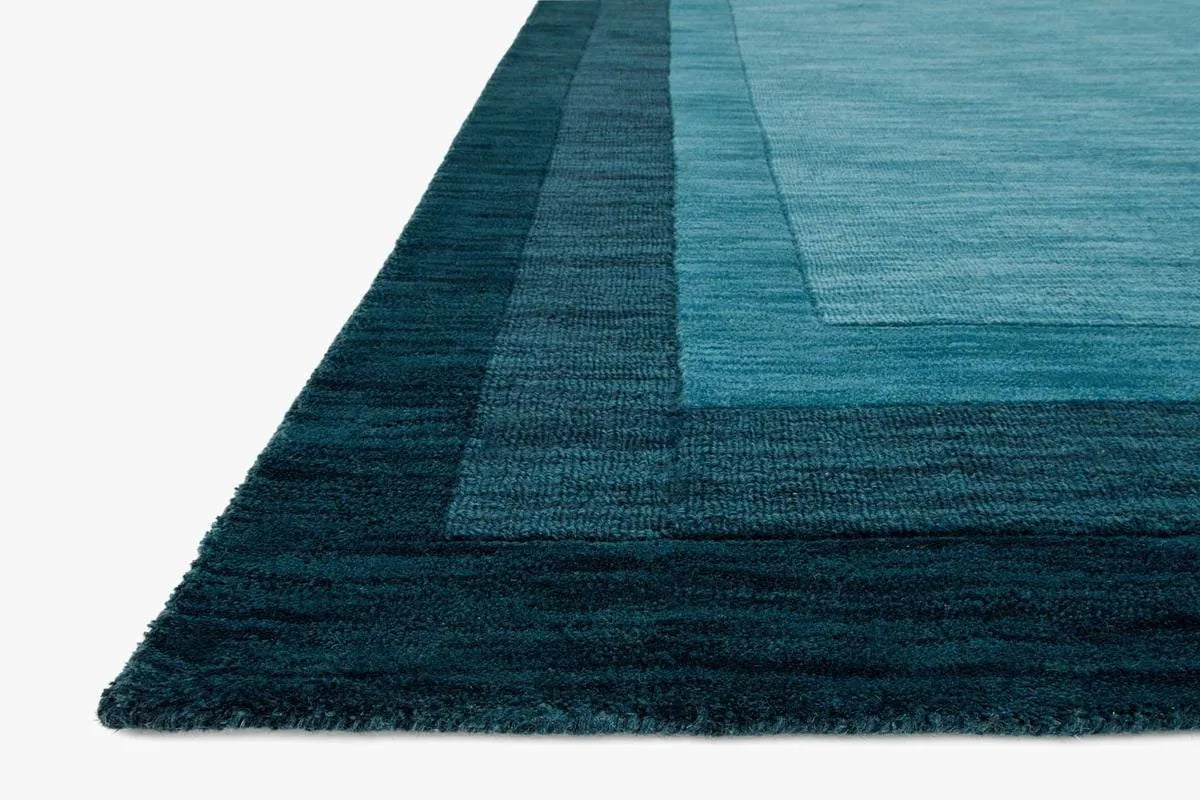 Hamilton HM 01 Teal Rug - Rug & Home