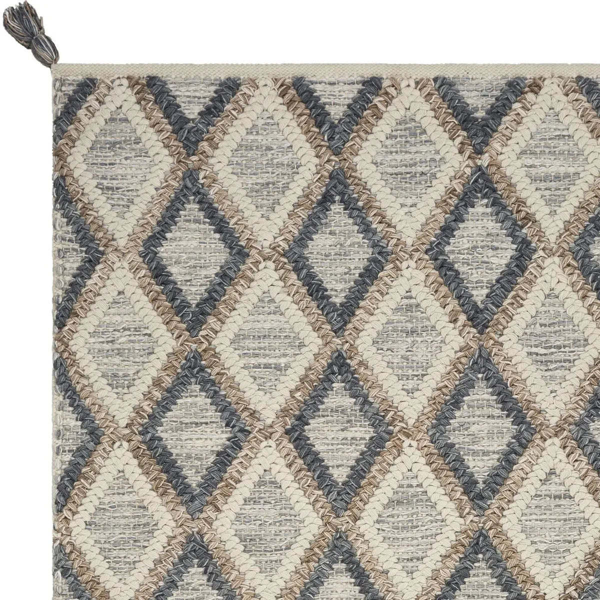 Hang Ten Malibu 850 Newport Beach Slate Beige Rug