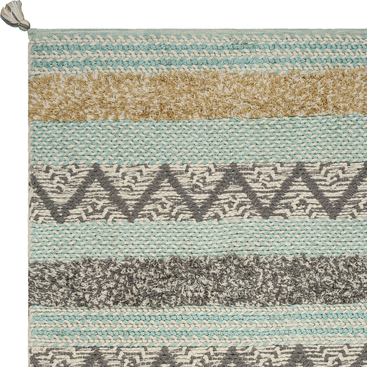 Hang Ten Malibu 853 Hermosa Beach Turquoise Rug - Rug & Home