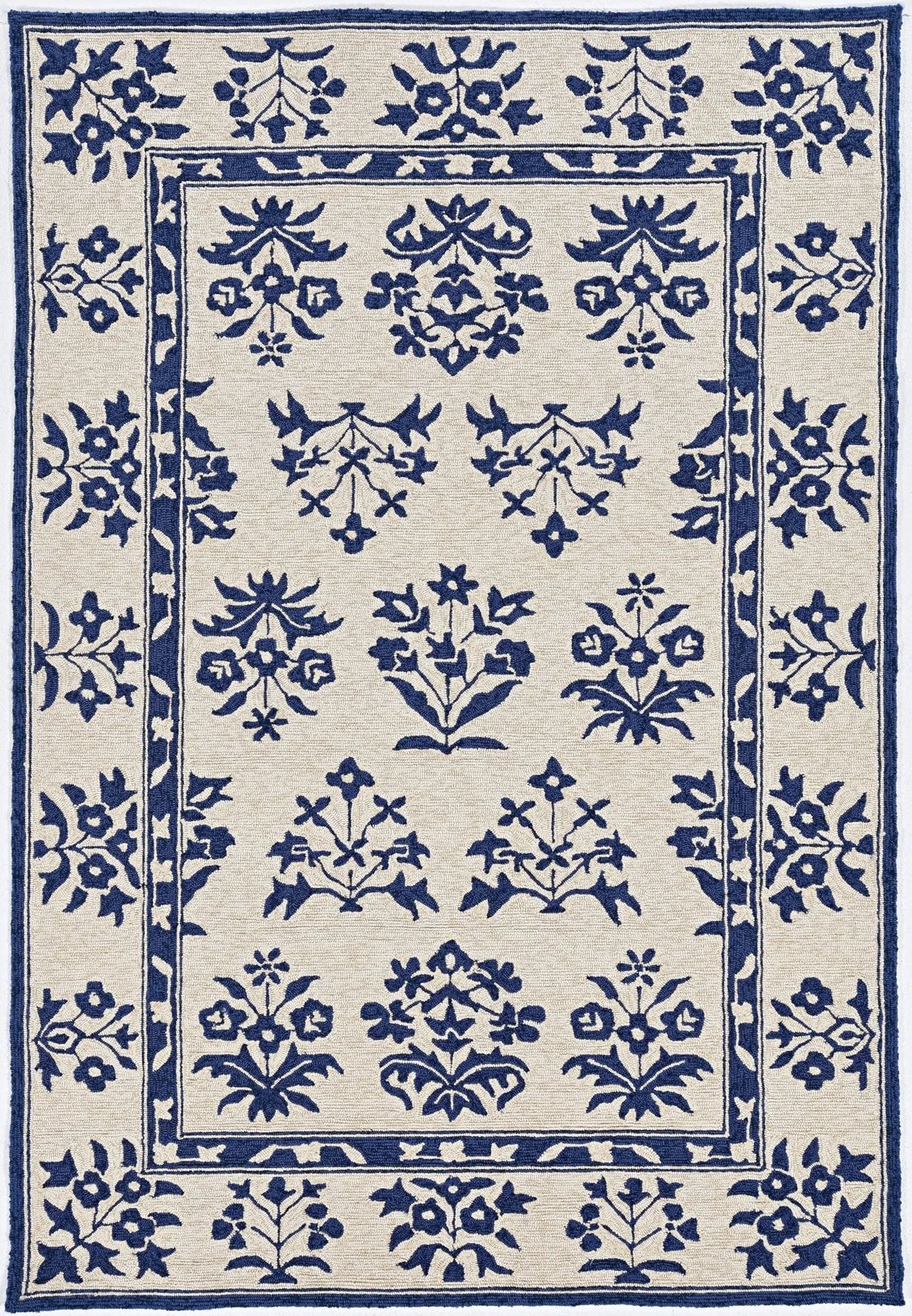 Harbor 4208 Haven Sand/Blue Rug - Rug & Home