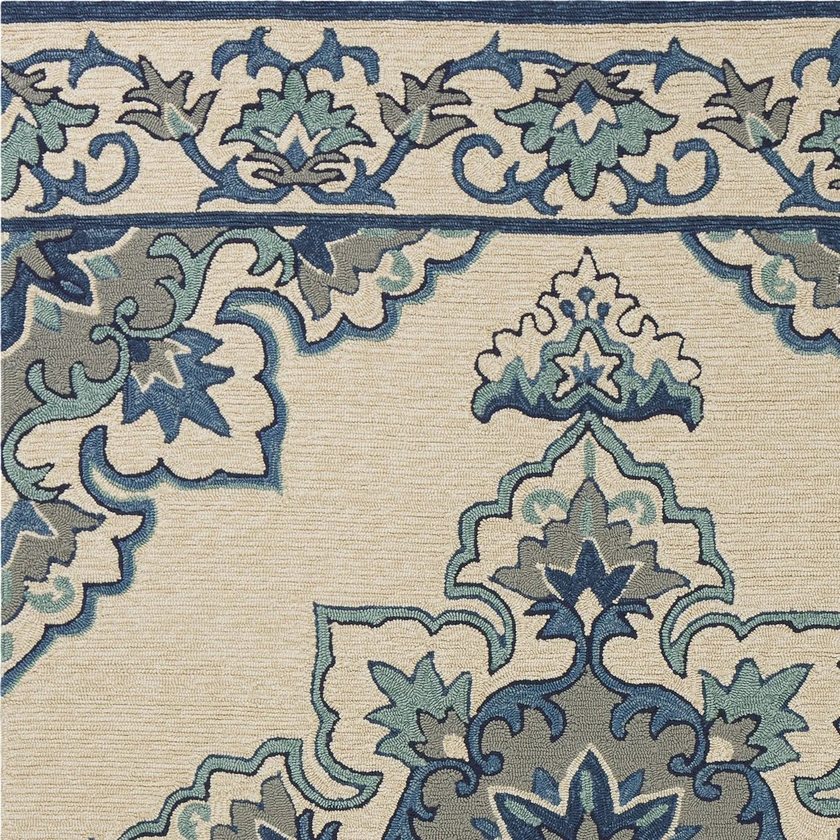 Harbor 4238 Serafina Ivory Blue Rug - Rug & Home