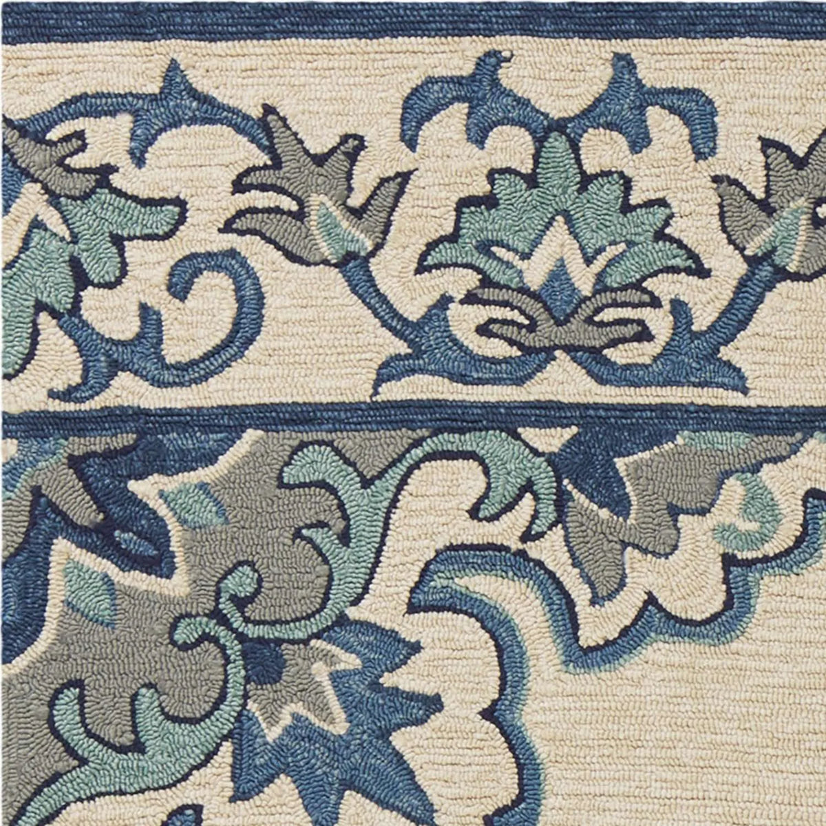 Harbor 4238 Serafina Ivory Blue Rug - Rug & Home