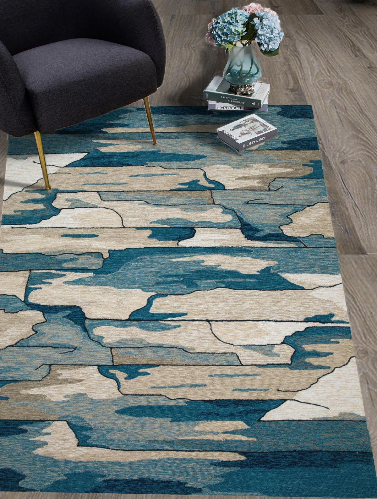 Harbor 4248 Blue Coast Rug - Rug & Home