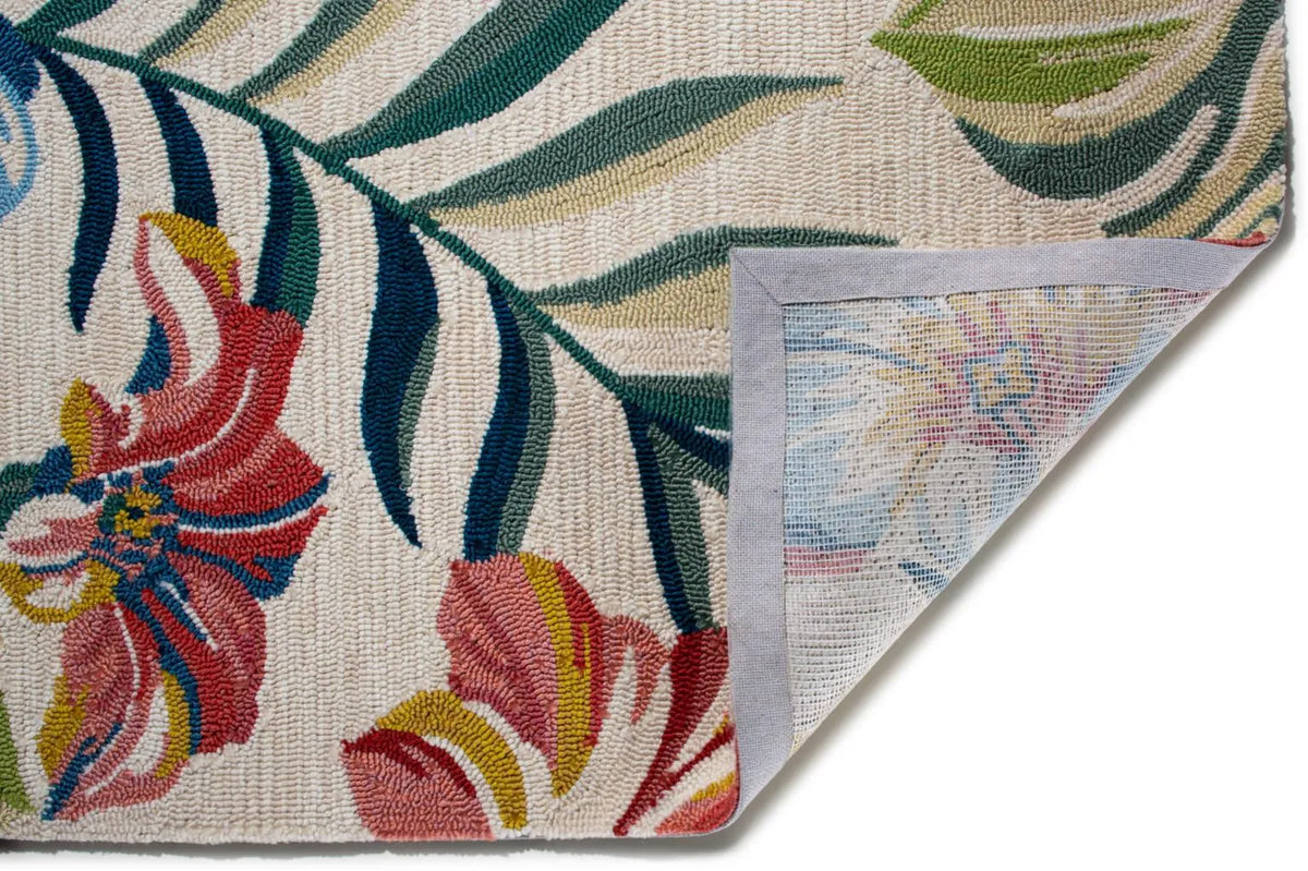 Harbor 4249 Ivory Tropical Rug - Rug & Home