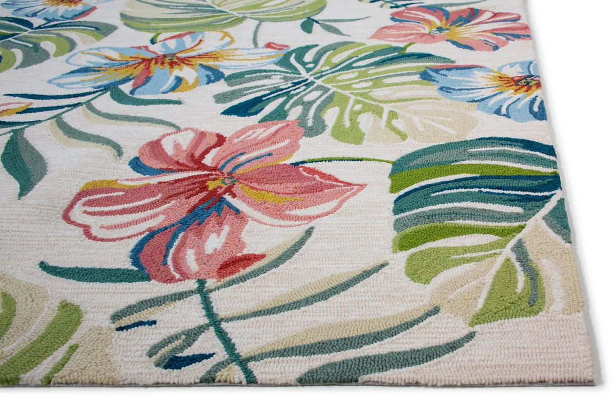 Harbor 4249 Ivory Tropical Rug - Rug & Home