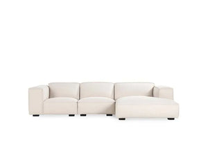 Harbor Sectional W/RAF Chaise Natural - Rug & Home