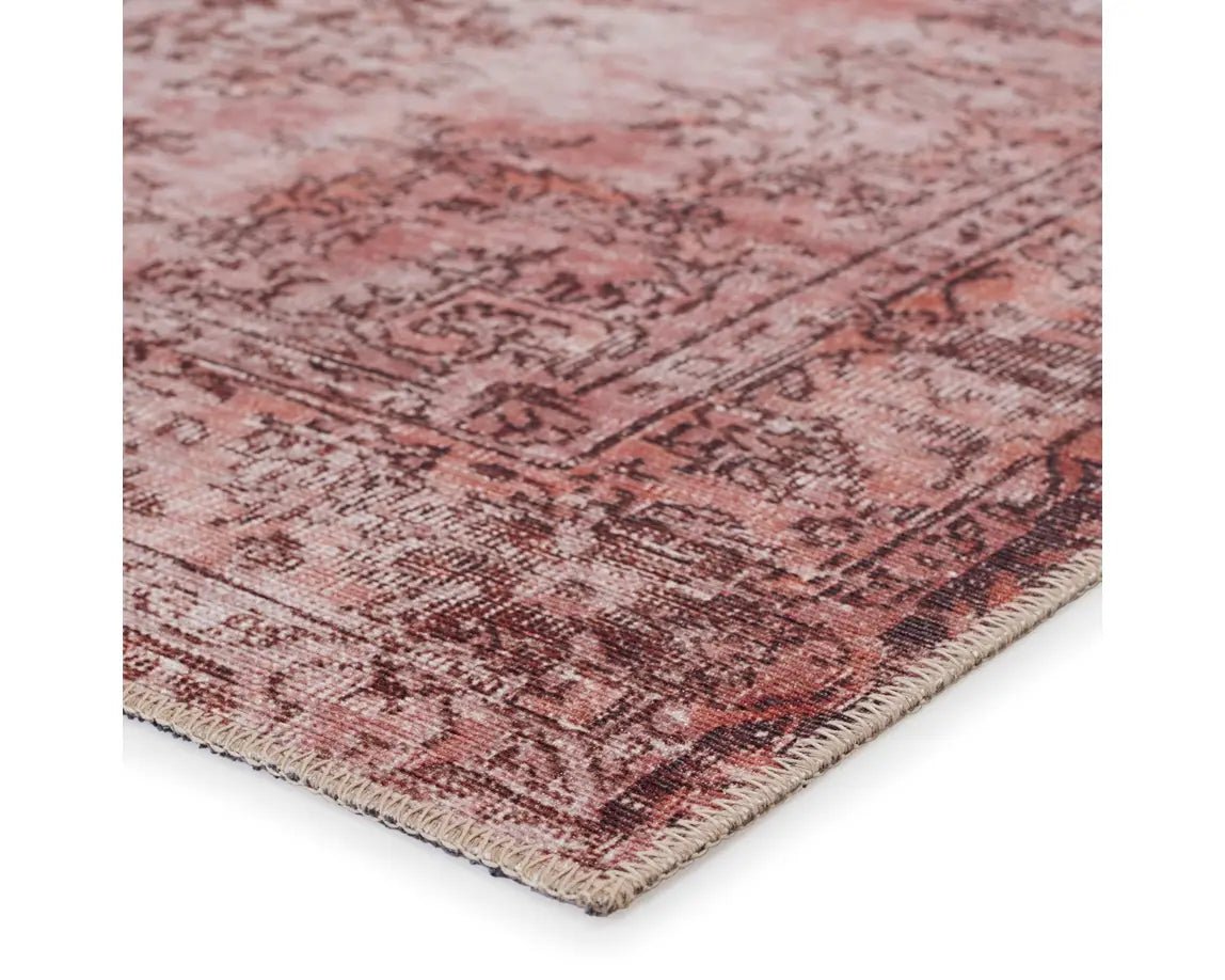 Harman HBL02 Rose/Maroon Rug - Rug & Home