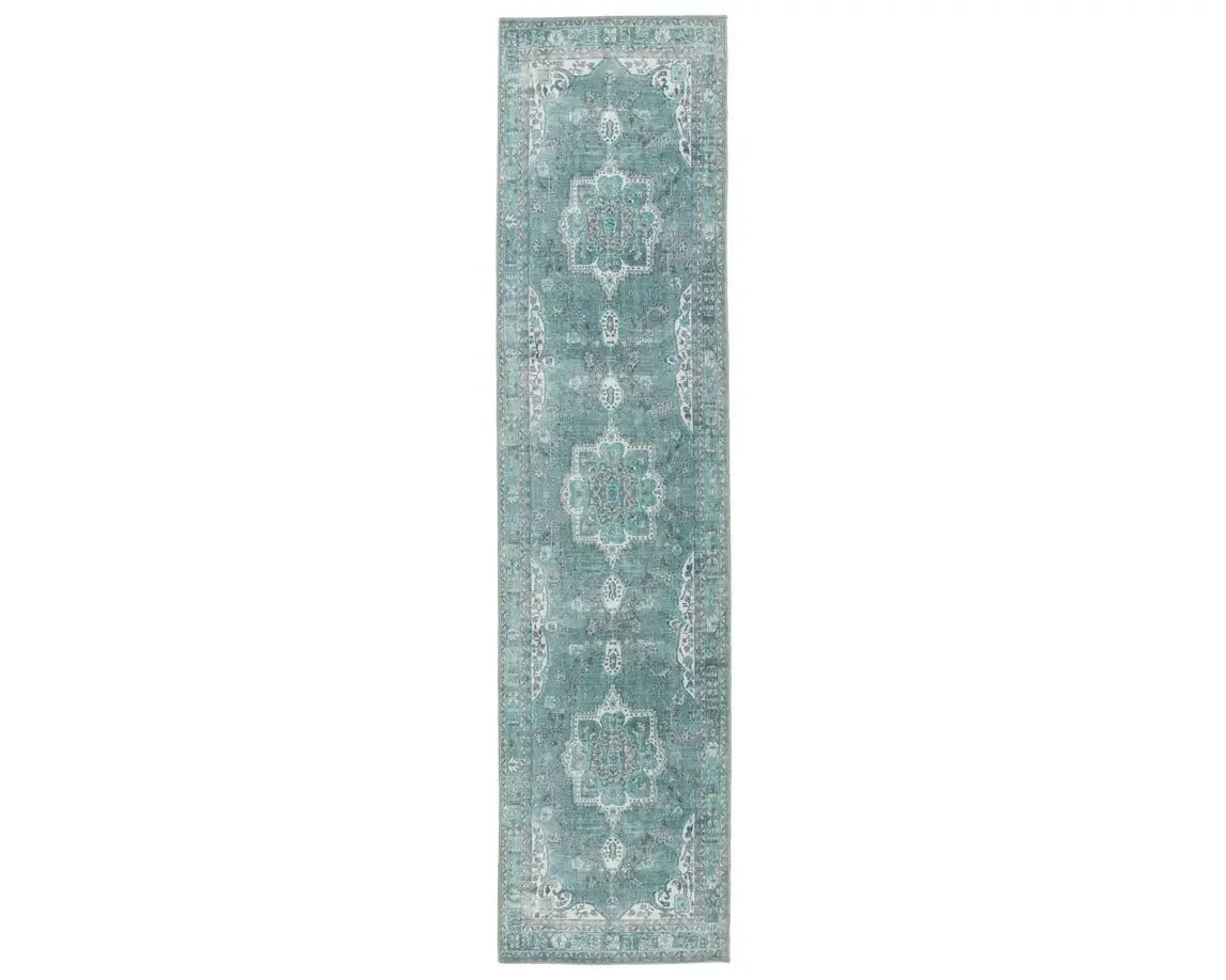 Harman HBL05 Turquoise/Green Rug - Rug & Home