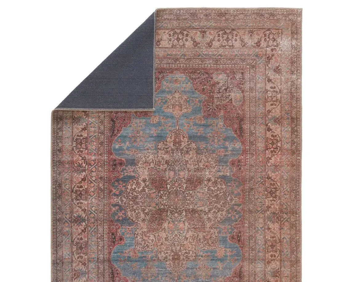 Harman HBL08 Red/Blue Rug - Rug & Home