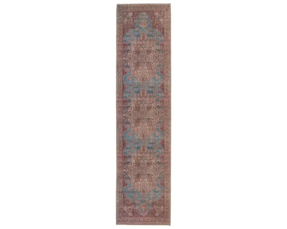 Harman HBL08 Red/Blue Rug - Rug & Home