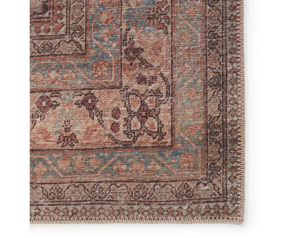 Harman HBL08 Red/Blue Rug - Rug & Home