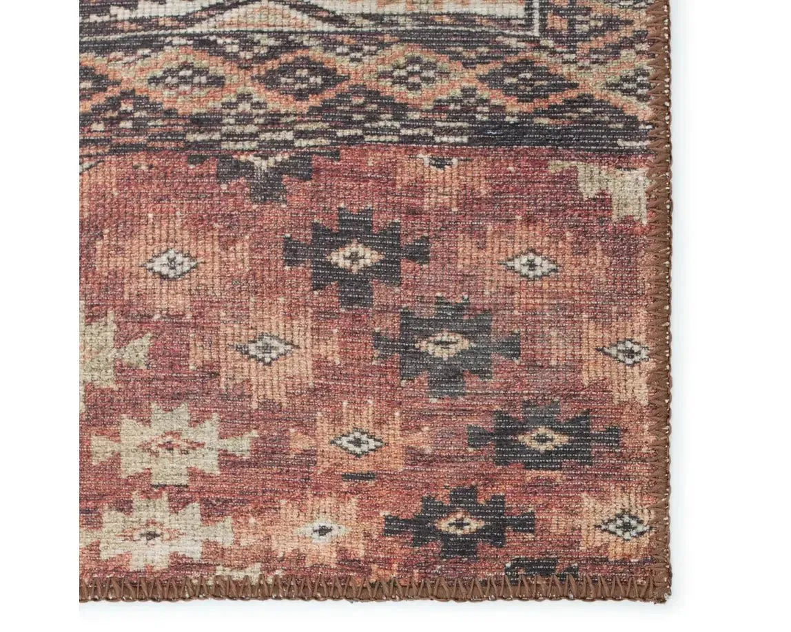 Harman HBL09 Brown/Orange Rug - Rug & Home