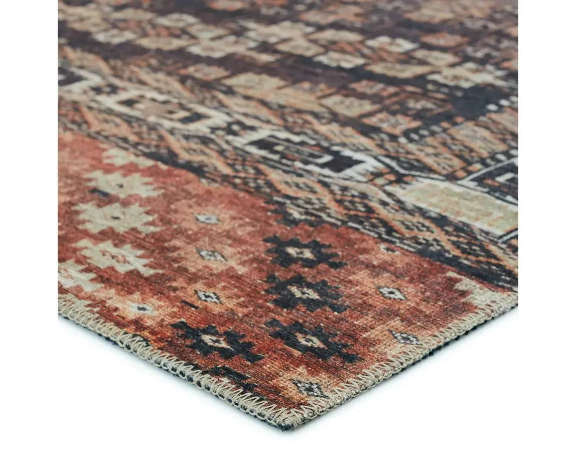 Harman HBL09 Brown/Orange Rug - Rug & Home