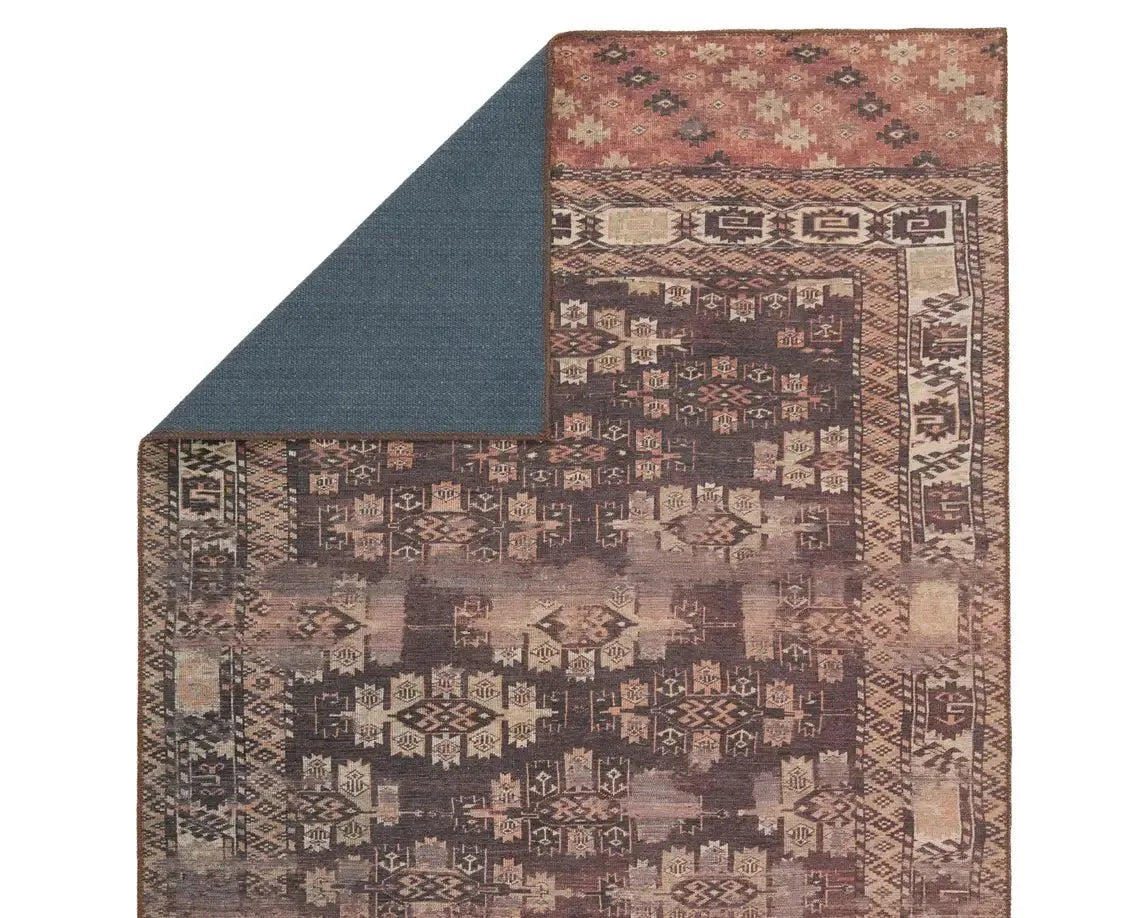 Harman HBL09 Brown/Orange Rug - Rug & Home