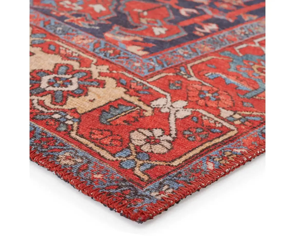 Harman HBL12 Red/Blue Rug - Rug & Home