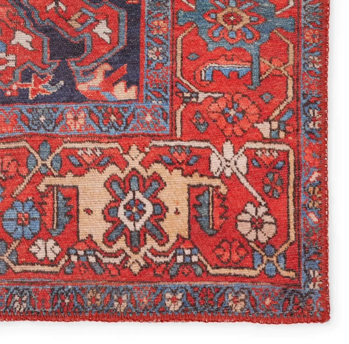 Harman HBL12 Red/Blue Rug - Rug & Home