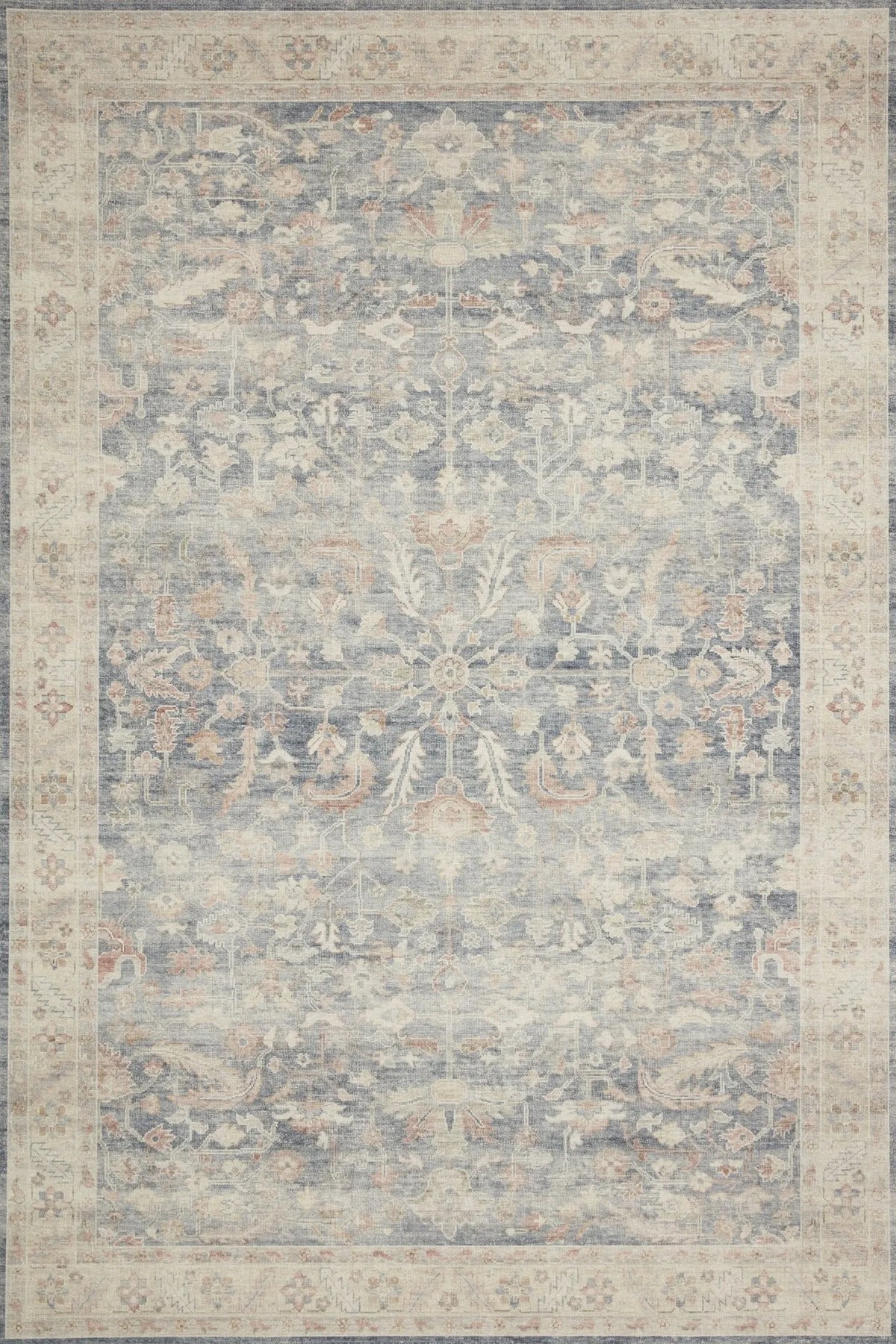 Hathaway Hth-02 Denim/Multi Rug - Rug & Home