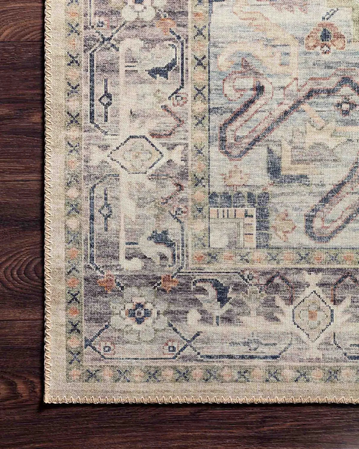 Hathaway Hth-07 Multi/Ivory Rug - Rug & Home