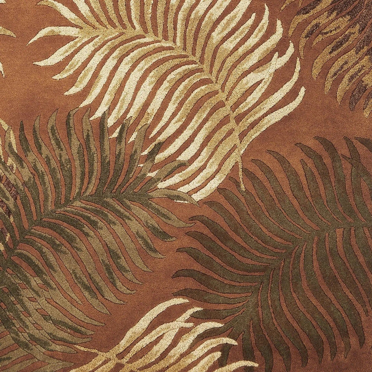 Havana 2623 Fern View Rust Rug - Rug & Home