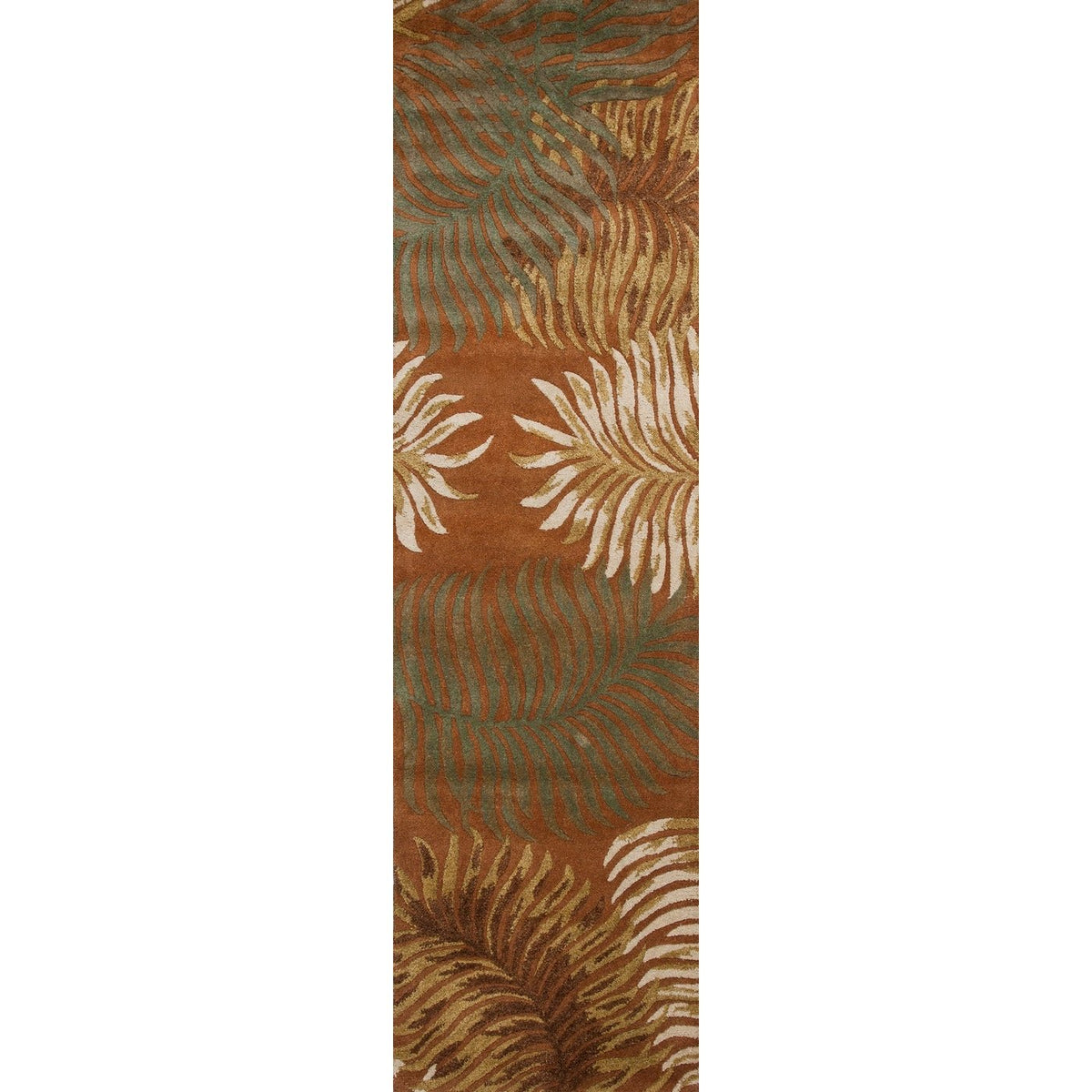 Havana 2623 Fern View Rust Rug - Rug & Home