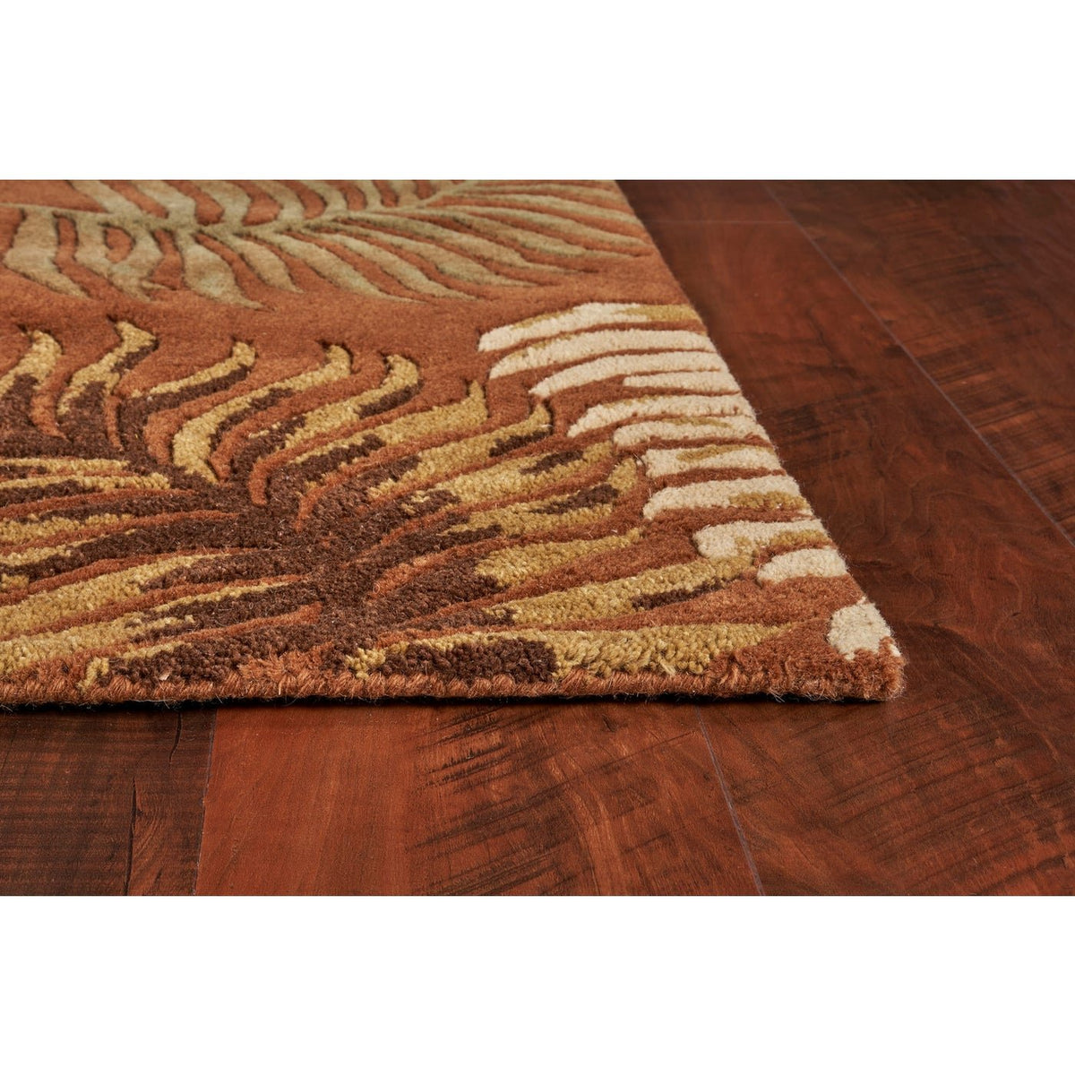 Havana 2623 Fern View Rust Rug - Rug & Home