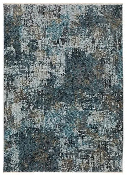 Hayden HAY03 Turquoise Rug - Rug & Home