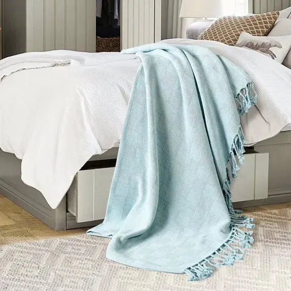 Heather 80215BGW Blue Glow Throw Blanket