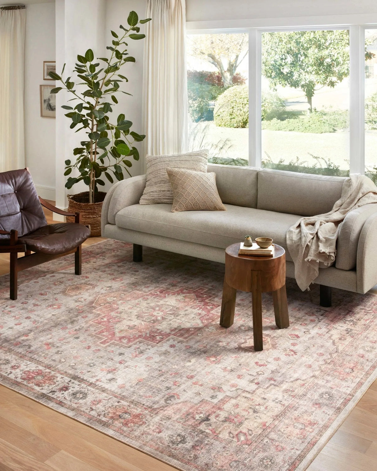 Heidi Hei-02 Dove/Spice Rug - Rug & Home