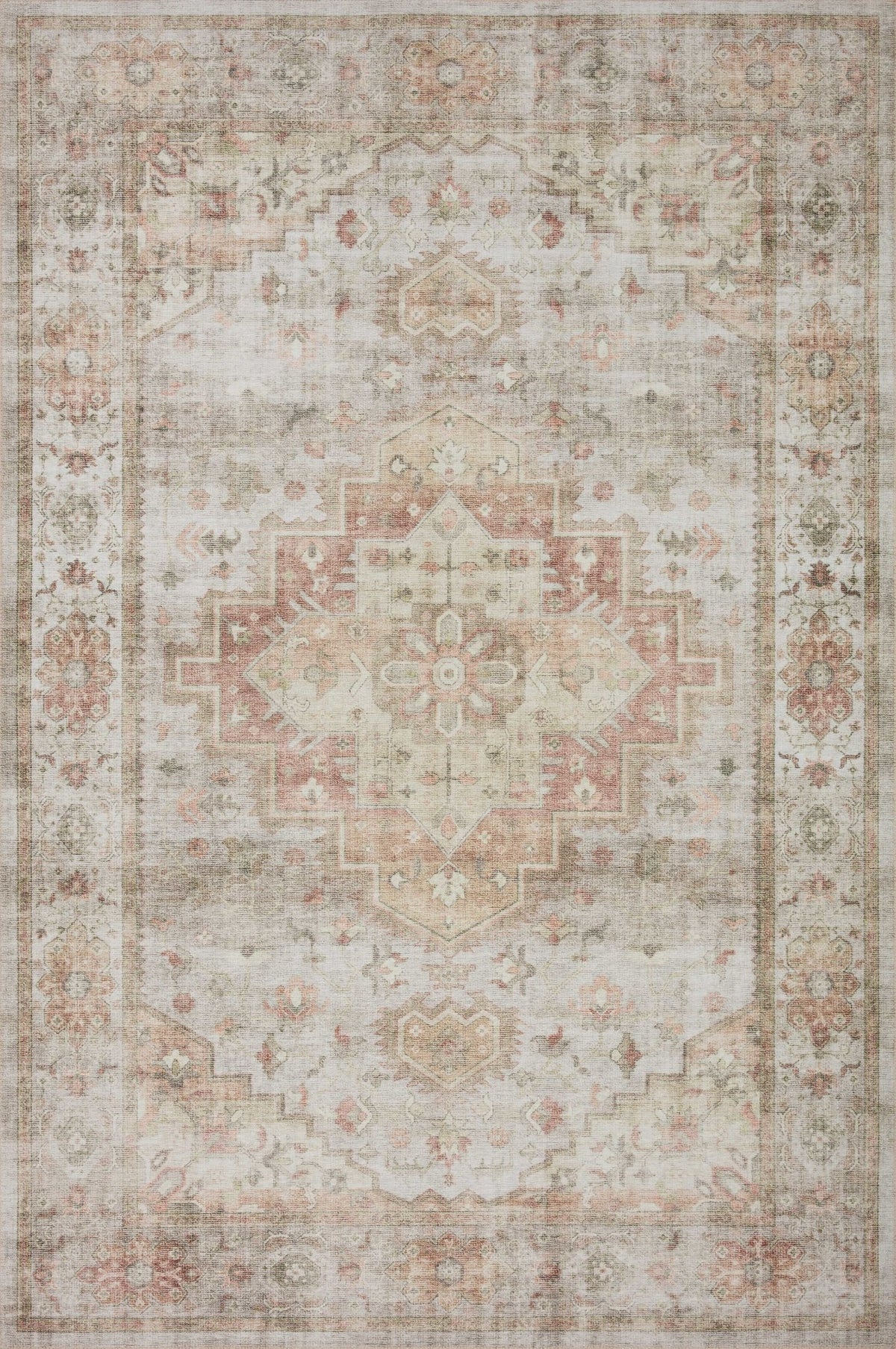 Heidi Hei-02 Sage/Multi Rug - Rug & Home