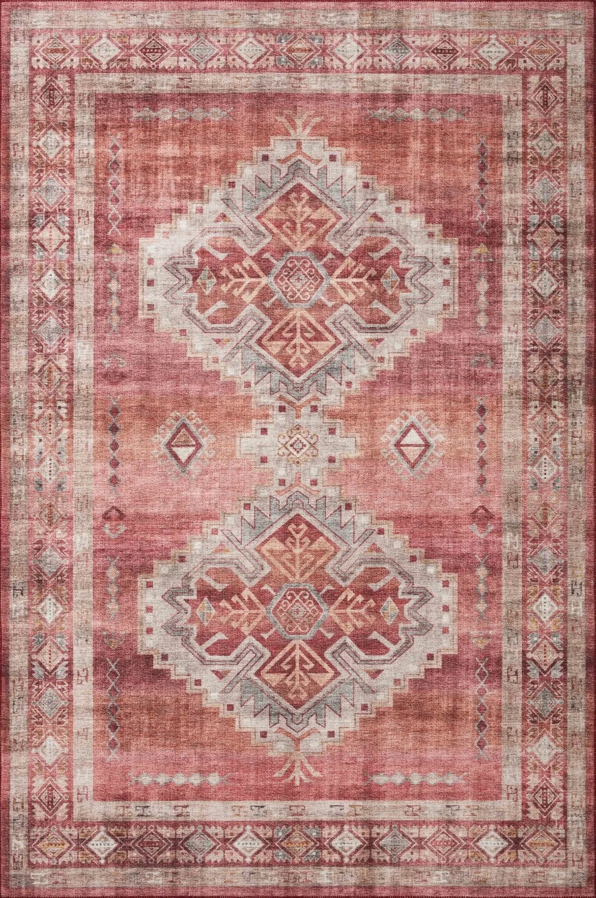 Heidi Hei-03 Sunset/Natural Rug - Rug & Home