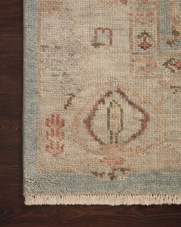 Helena HEL-01 Light Blue/Beige Rug - Rug & Home