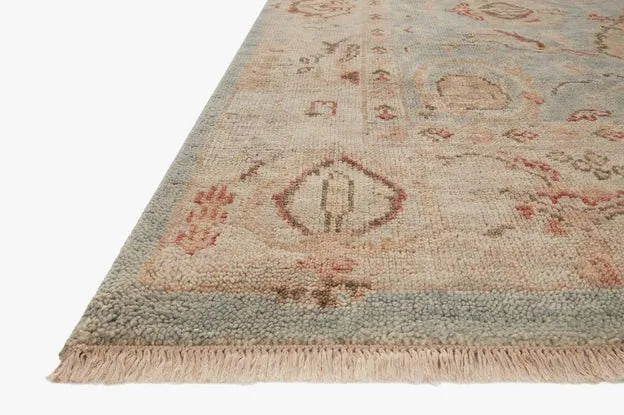 Helena HEL-01 Light Blue/Beige Rug - Rug & Home