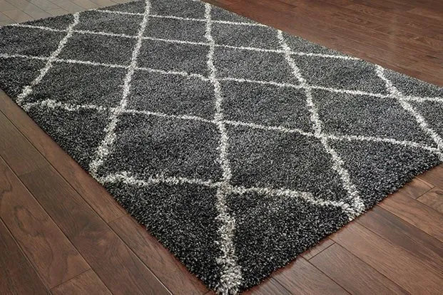 Henderson 90k Charcoal/ Grey Rug - Rug & Home