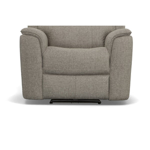 Henry Fabric Power Recliner with Power Headrest and Lumbar - Rug & Home