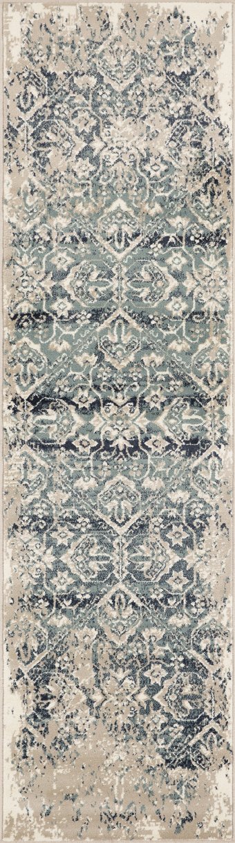 Heritage 9372 Anna Ivory/Blue Rugs - Rug & Home