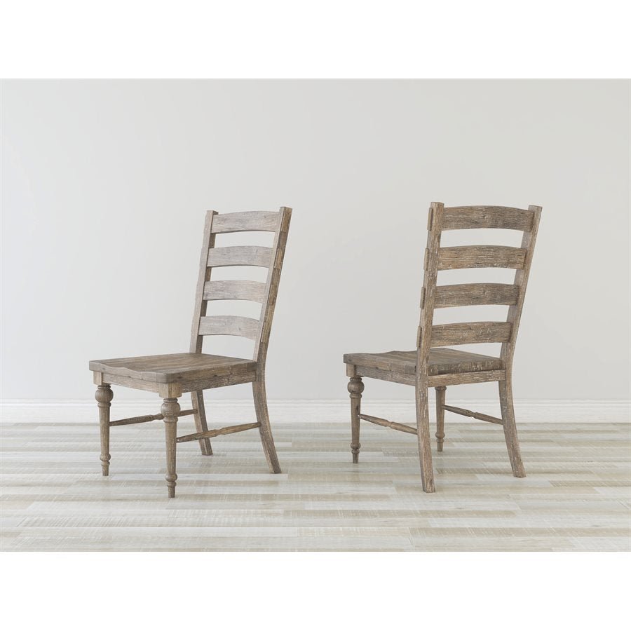 Hiatus Set of 2 Ladderback Dining Chairs - Rug & Home