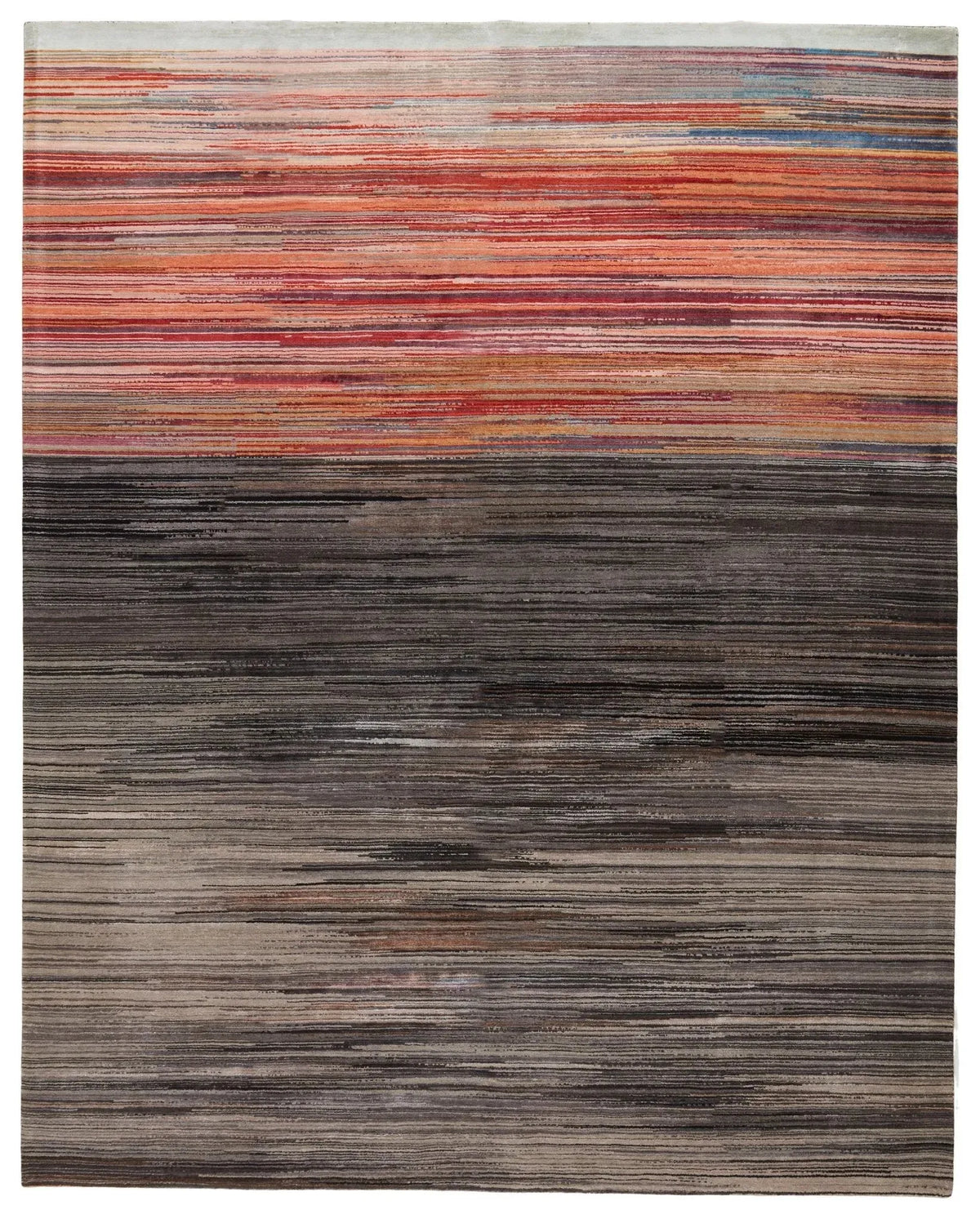 Hidden Ebb By Kavi Hek01 Taga Multicolor/Black Rug