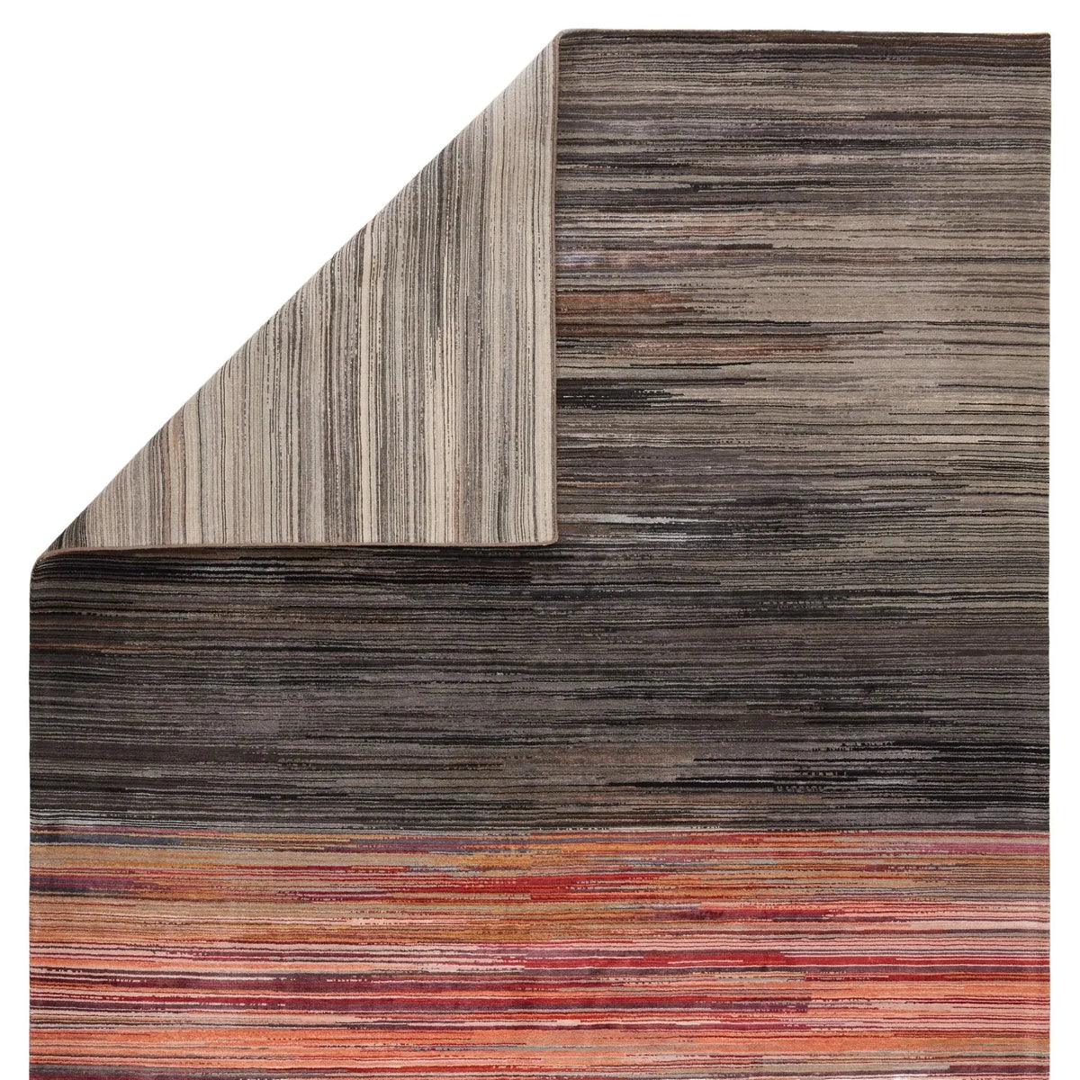 Hidden Ebb By Kavi Hek01 Taga Multicolor/Black Rug