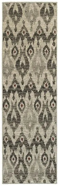 Highlands 6301e Ivory/ Grey Rug - Rug & Home