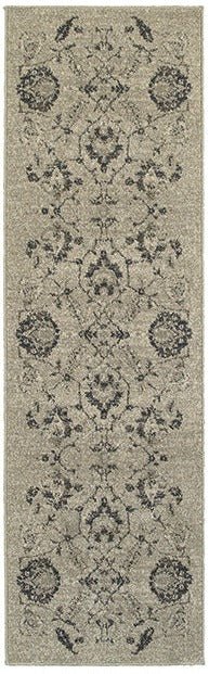 Highlands 6684D Beige/ Grey Rug - Rug & Home