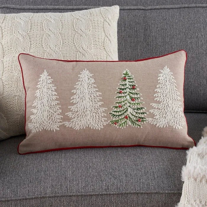 Holiday Pillow EE374 Natural Pillow - Rug & Home