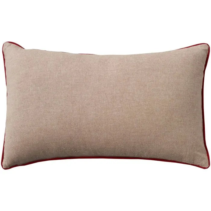 Holiday Pillow EE374 Natural Pillow - Rug & Home