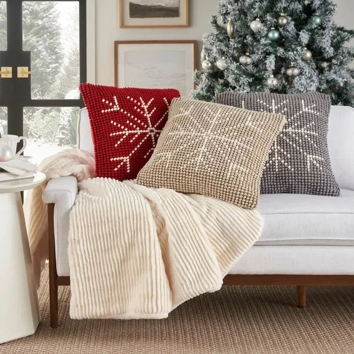 Holiday Pillow GC835 Beige Ivory Pillow