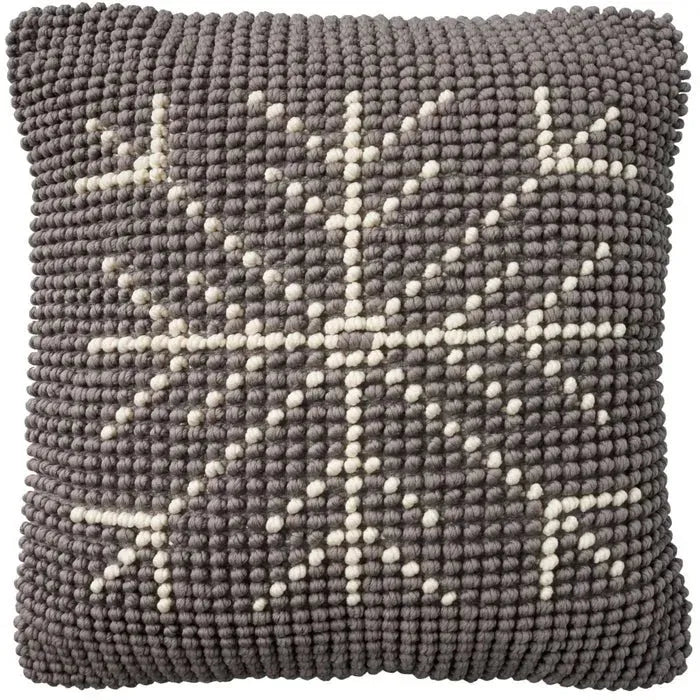 Holiday Pillow GC835 Grey Ivory Pillow