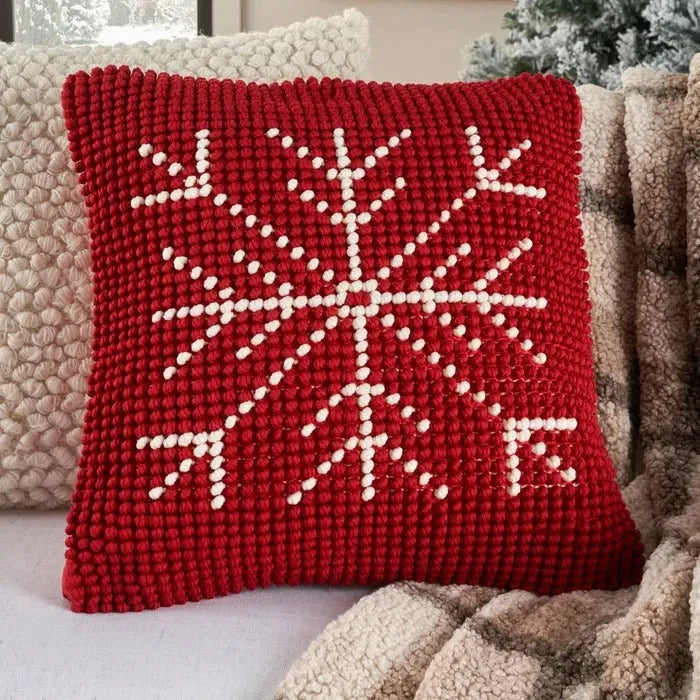 Holiday Pillow GC835 Red Ivory Pillow