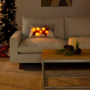 Holiday Pillow L0314 Multicolor Pillow - Rug & Home