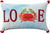 Holiday Pillow L0465 Multicolor Pillow - Rug & Home