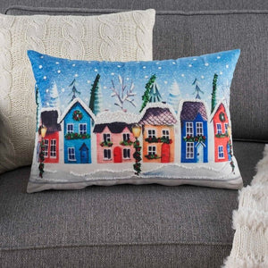Holiday Pillow L0517 Multicolor Pillow - Rug & Home